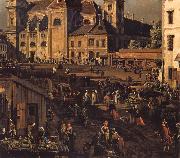 Bernardo Bellotto The Freyung in Vienna from the south-east USA oil painting artist